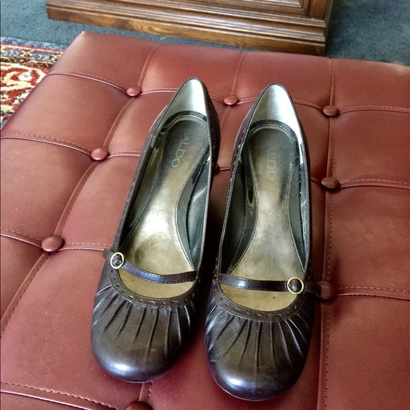 ALDO Leather Maryjanes - Picture 2 of 5